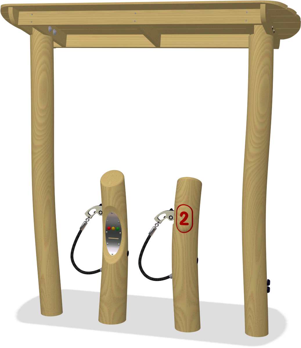 Gas Station With 2 Pumps - Gas Station With 2 Pumps (1037x1196)