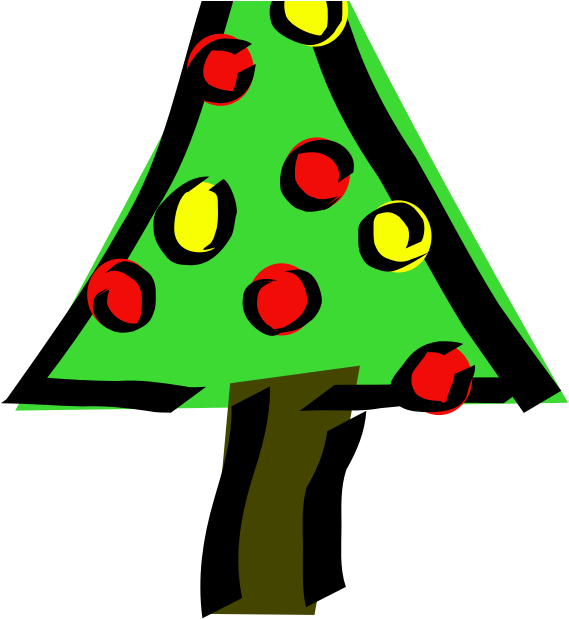 Clipart - Christmas Tree - Christmas Tree Clip Art (800x800)