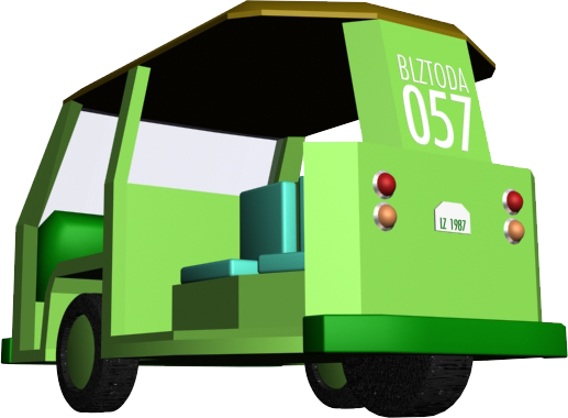 I Used A Fairly Simple Overall Shape While Still Taking - Truck (517x380)