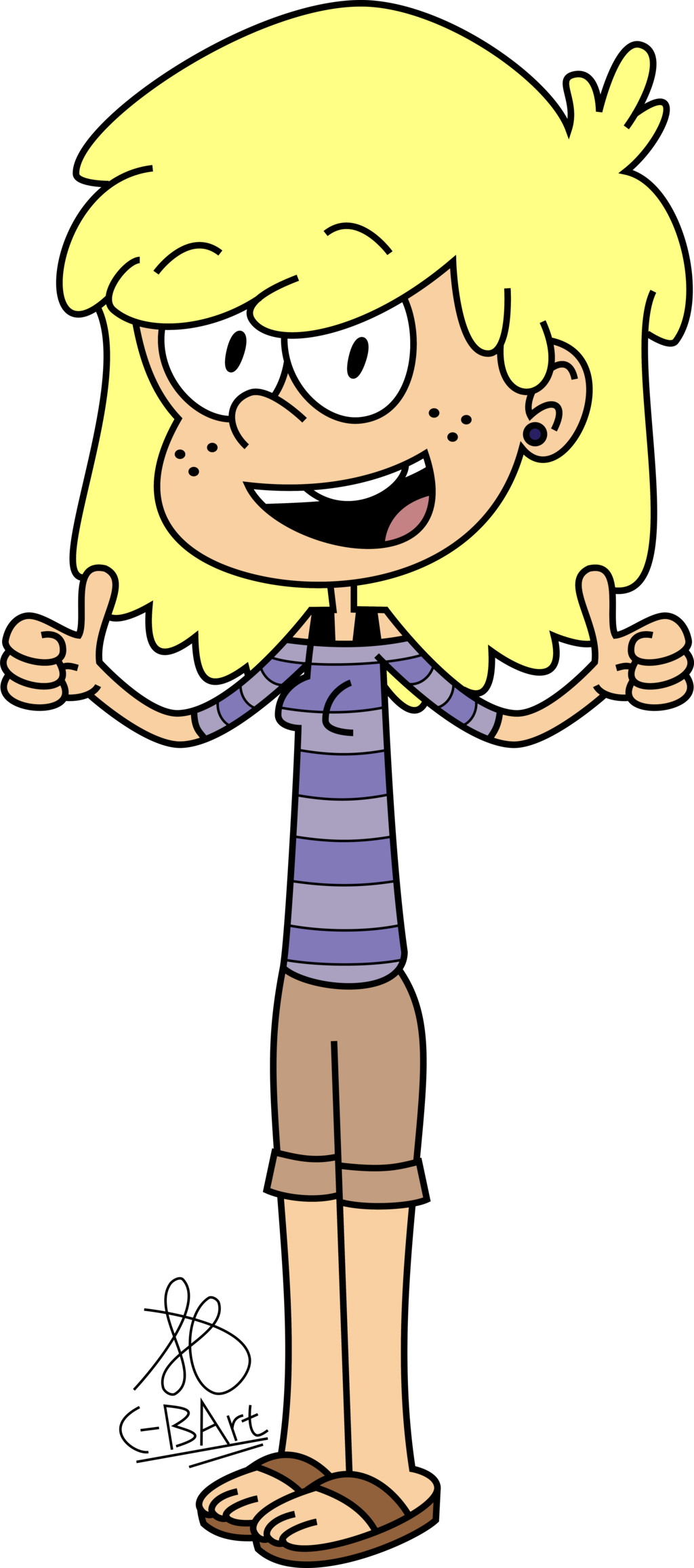 Lily Loud By C-bart - Loud House Lily 16 (1024x2313)