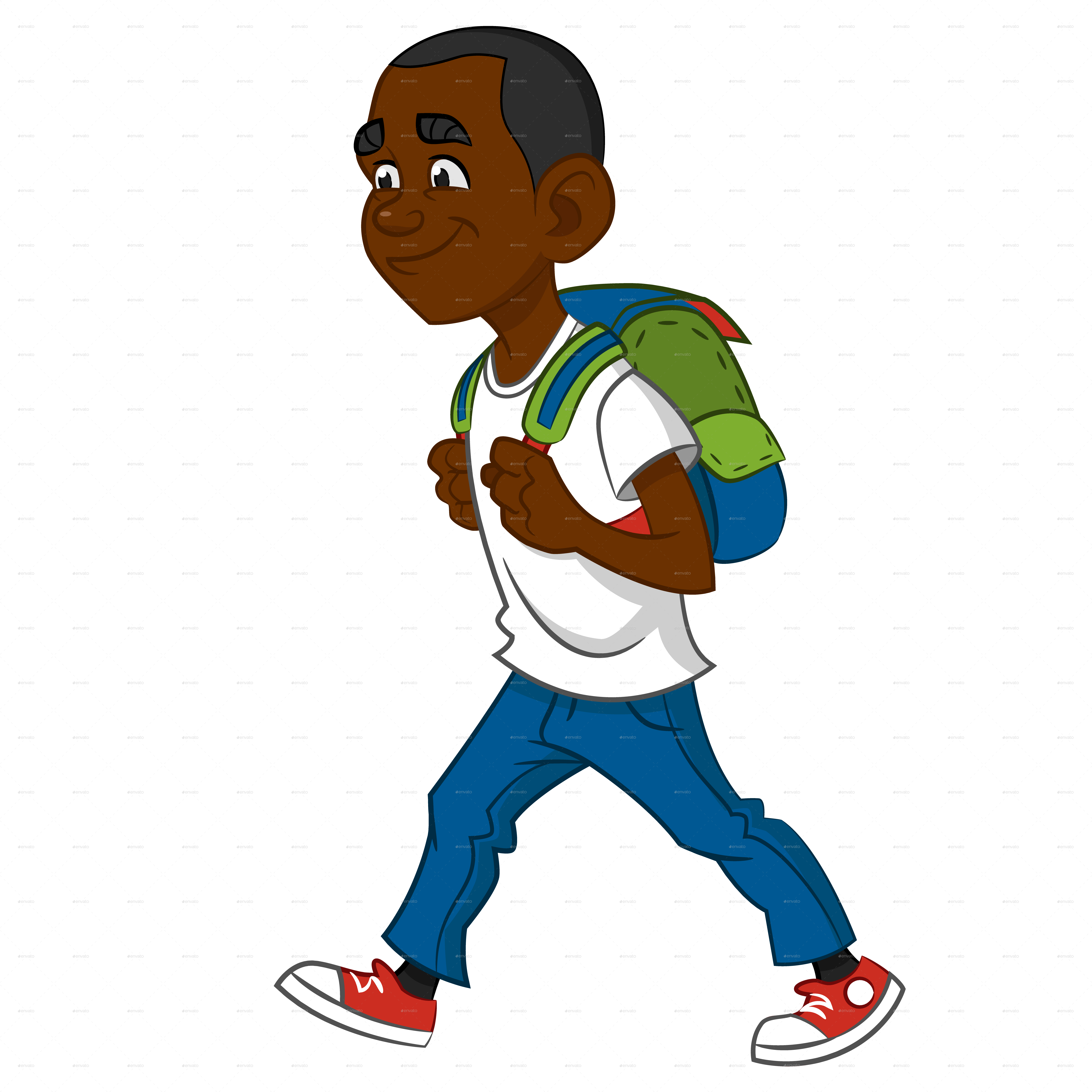 Child Goes To School - School (6000x6000)