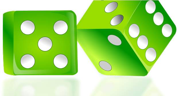 Free Technology For Teachers - Custom Green Dice Twin Duvet (640x336)