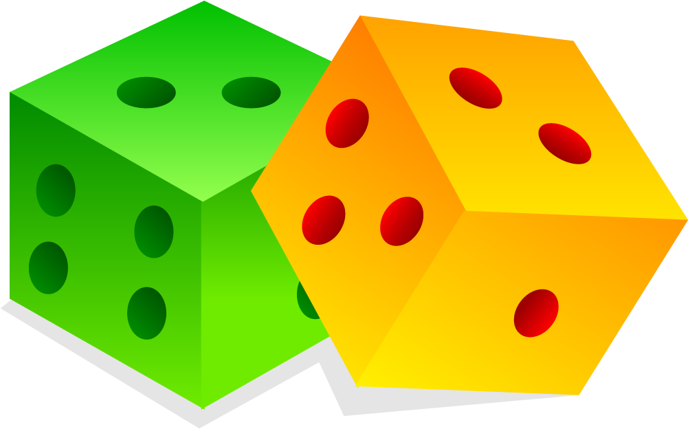 Cartoon Dice Model - Cartoon Dice Model (1000x1000)