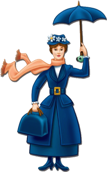 Mary Clip Art - Mary Poppins Clipart (375x589) .