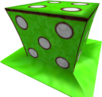 Green Sequin Dice Hat - Grass (420x420)