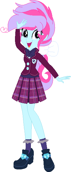 Bezziie, Clothes, Crystal Prep Academy Uniform, Equestria - Adagio Dazzle (258x610)