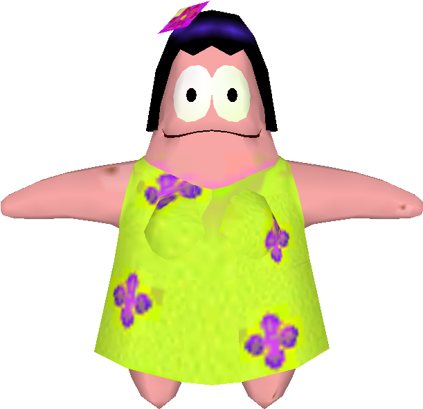 Download Zip Archive - Spongebob Creature From The Krusty Krab Modles (750x650)