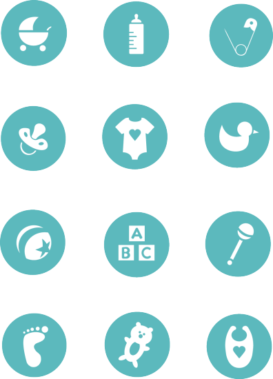 Baby Icons By Student Whitney Claflin - Circle (396x550)