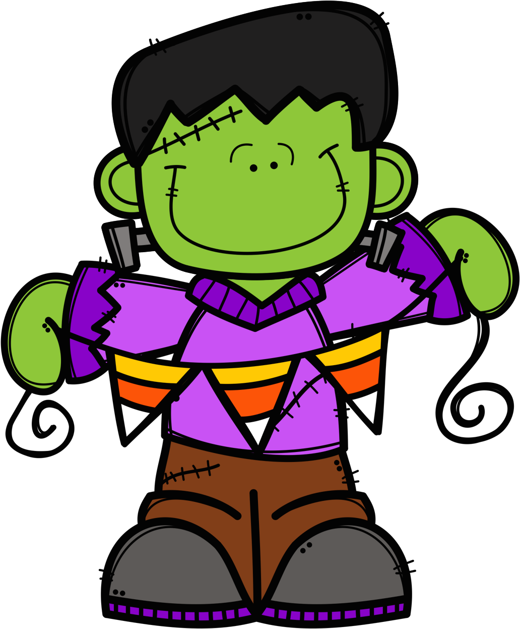 Students Love Playing Games With Pumpkins, Ghosts, - Speech-language Pathology (1154x1404)