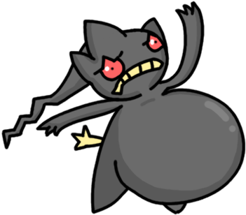 The Banette Is Too Spooky By Mrmawile - Digital Art (400x336)