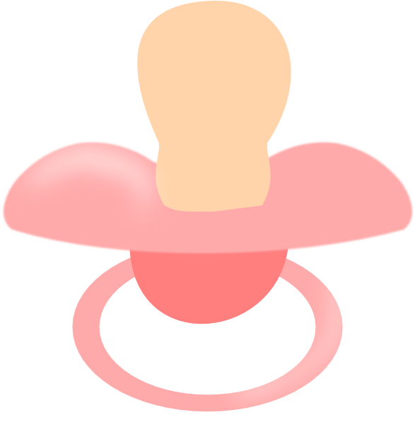 Baby Rattle Illustration For Kids - Baby Dummy Clip Art (600x598)