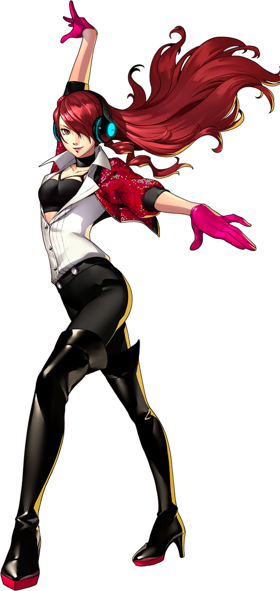 Hdkirin On Twitter - Persona 3 Dancing Moon Night Mitsuru (569x1200)