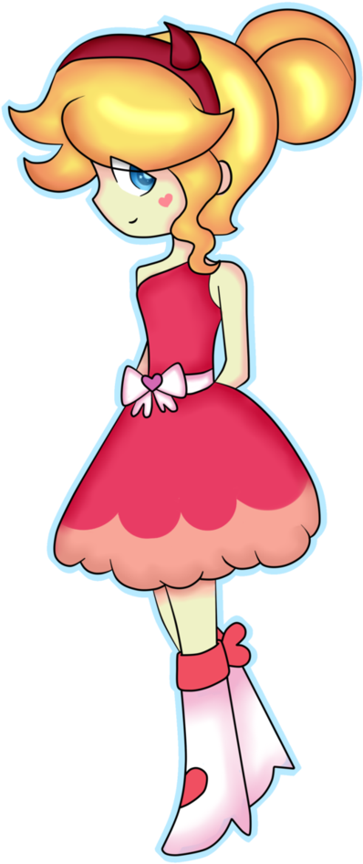 Svtfoe Star Butterfly Red Moon Dance By Fernandafortuny - Cartoon (774x1032)