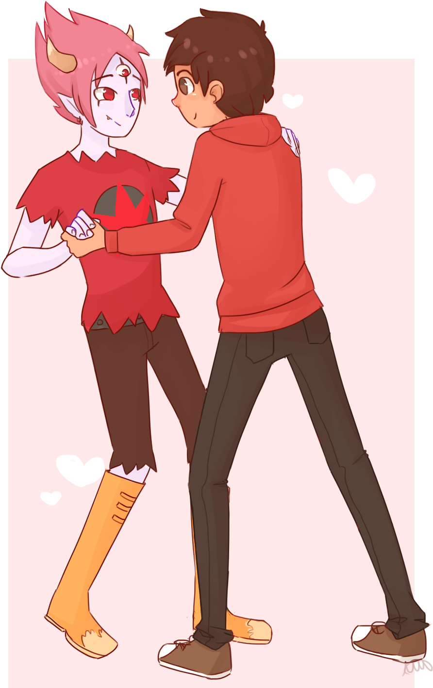 Imagine Marco Teaching Tom How To Dance Salsa <3 - Star Vs The Forces Of Evil Yaoi Tom X Marco (1080x1512)