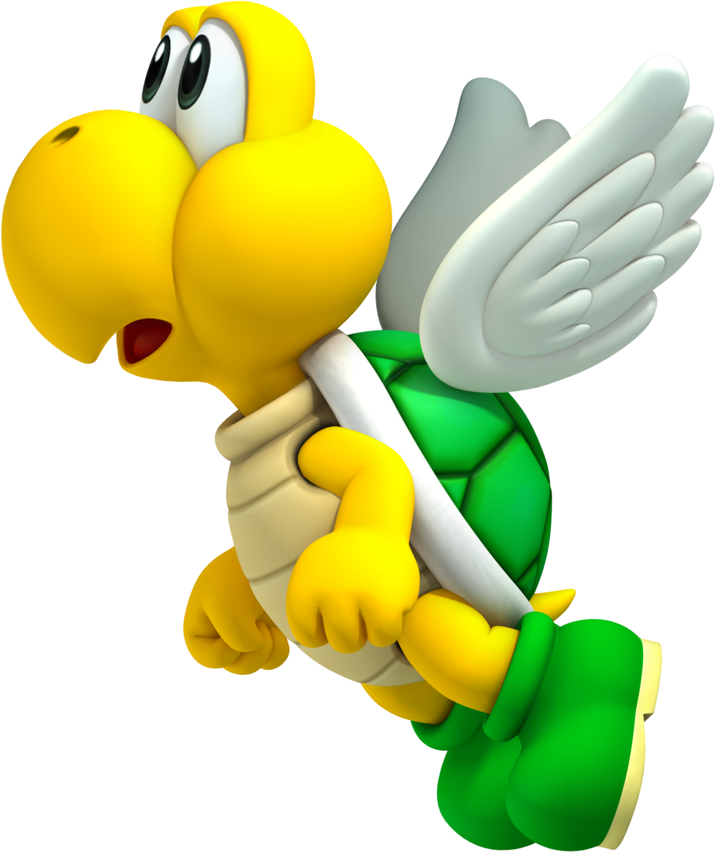 Green Koopa Paratroopa - Green Koopa Paratroopa (1404x1673)