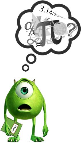 Our Every Day Lives Are Filled With Technological Aides - Monsters Inc No Background (295x504)