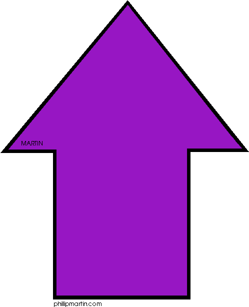 Pix For Up Arrow Clipart - Pac Man Pie Chart (648x633)