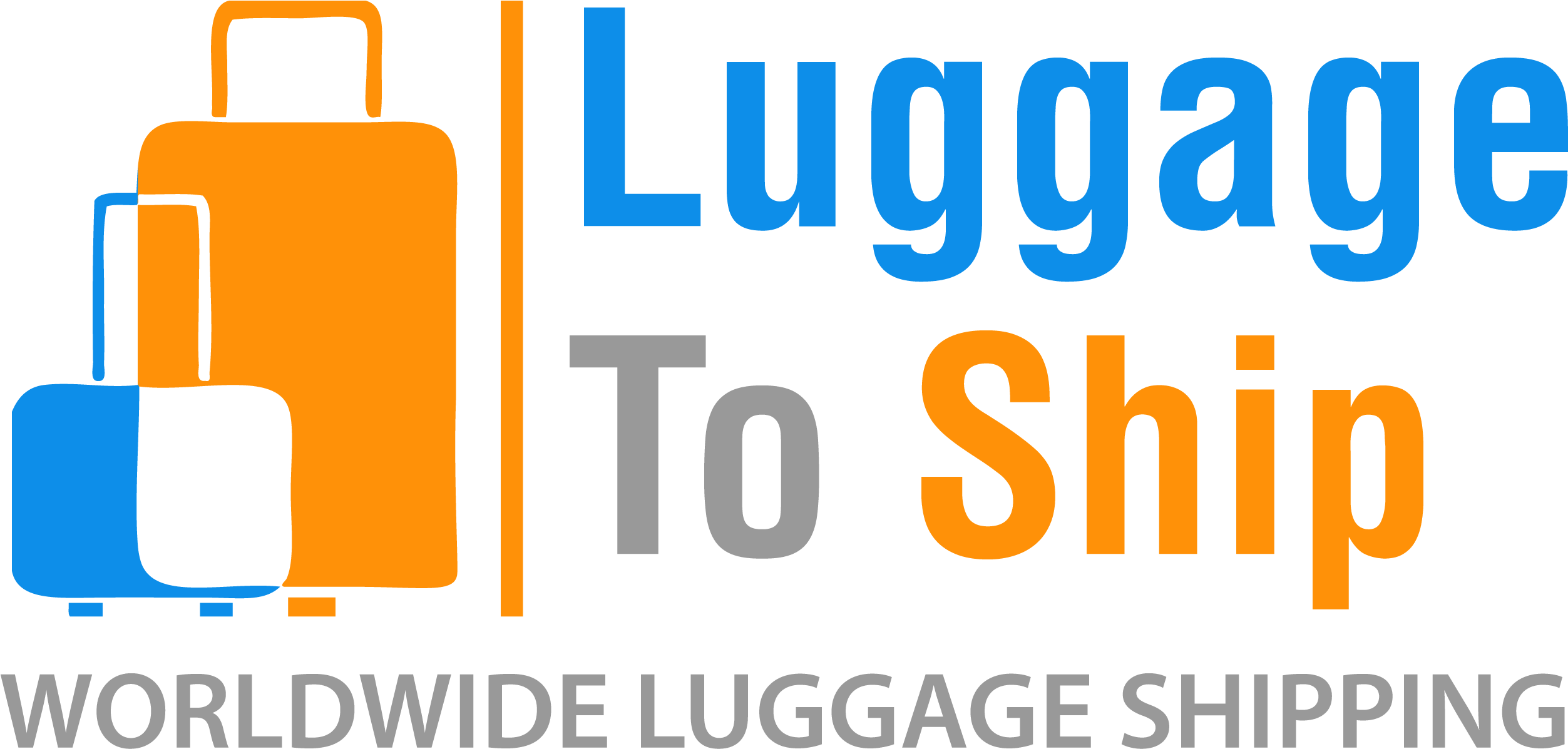 Luggage To Ship Logo - Shipping Sign - Large 12 X 18 Warehouse Area Package (2671x1463)