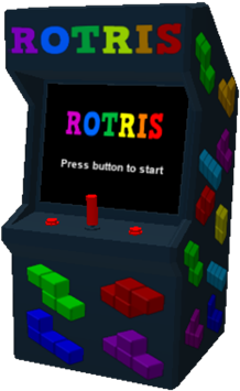 Rotris Arcade Cabinet - Video Game Arcade Cabinet (420x420)