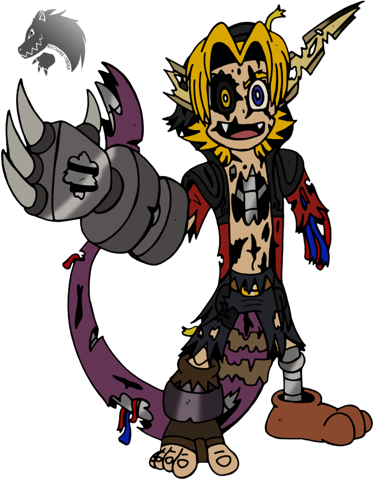 Animatronic Starfoks By Chibi Tediz Animatronic Starfoks - Fnaf Fan Made Animatronic Mario (800x1010)