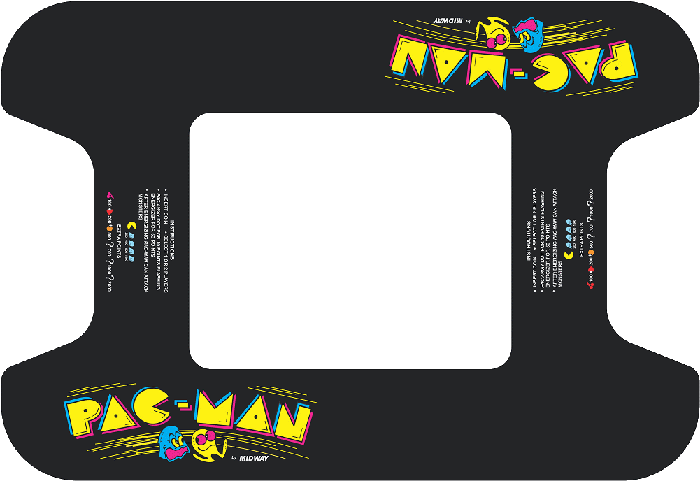 Pacman Cocktail Art Highscoresaves - Pacman (1000x1000)