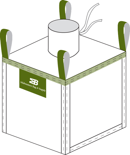U-panel Bulk Bag - Flexible Intermediate Bulk Container (425x504)
