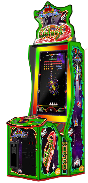 Asi-amusement Services International - Galaga Assault Arcade Game (541x640)