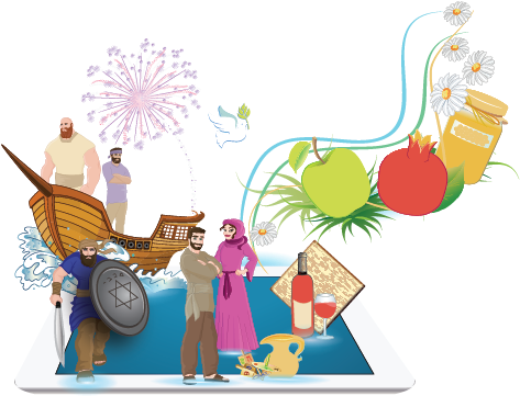 Themed Stickers, Photos, Biblical And Modern Characters - Themed Stickers, Photos, Biblical And Modern Characters (487x360)