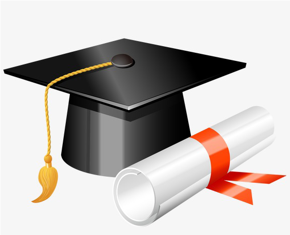 Graduation Vectors Degree Png - Graduation Cap (650x568)
