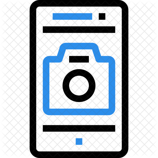 Mobile Camera Icon - Smartphone (512x512)