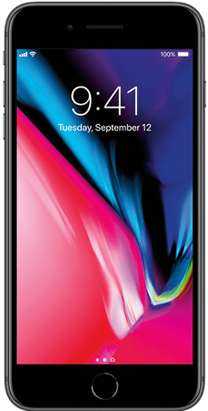 Image Of Apple Iphone 8 Plus - Apple Iphone 8 Plus - Space Grey (371x450)