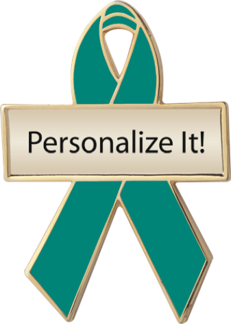Green Custom Awareness Ribbons, Custom Awareness Ribbons - Green Custom Awareness Ribbons, Custom Awareness Ribbons (337x472)
