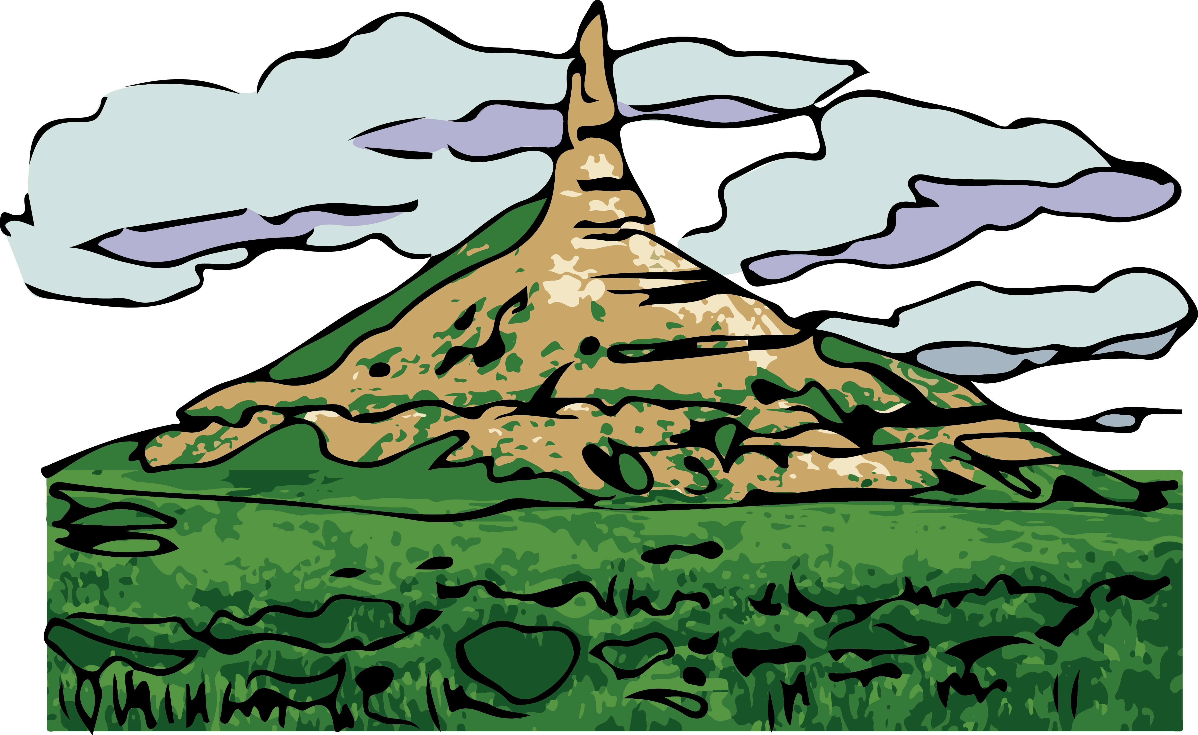Chimney Rock - Chimney Rock Clipart (4942x3033)