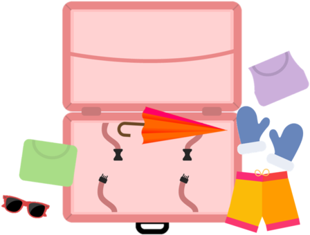 Ask The Child To Tell You When The Child Would Need - Suitcase (480x390)