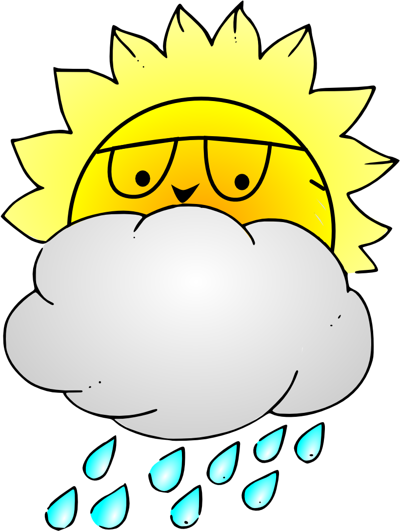 Weather Sun Png Images - Cartoon (999x1413)
