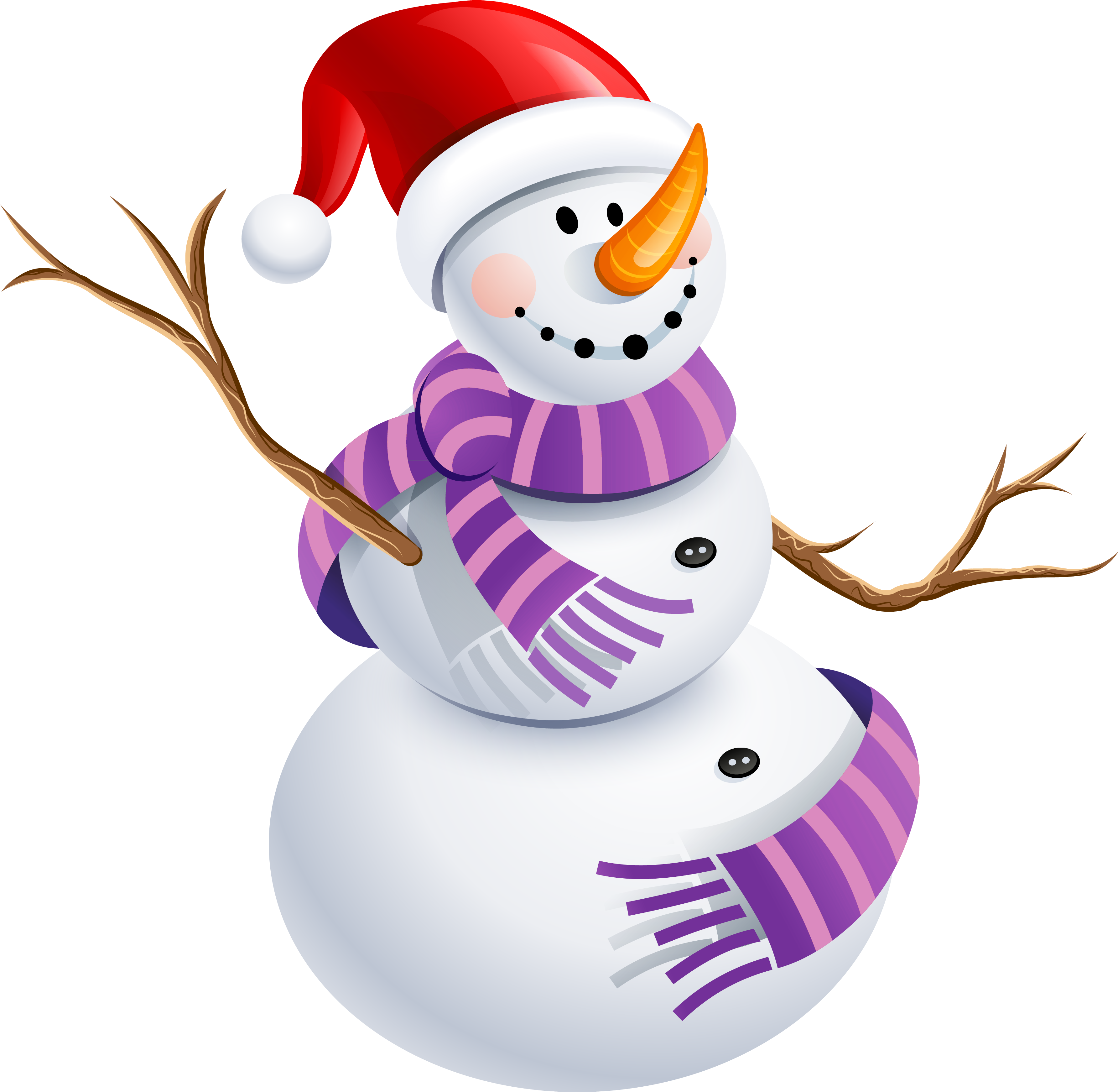 Snowman Download Png - Snow Man Png (3646x3576)