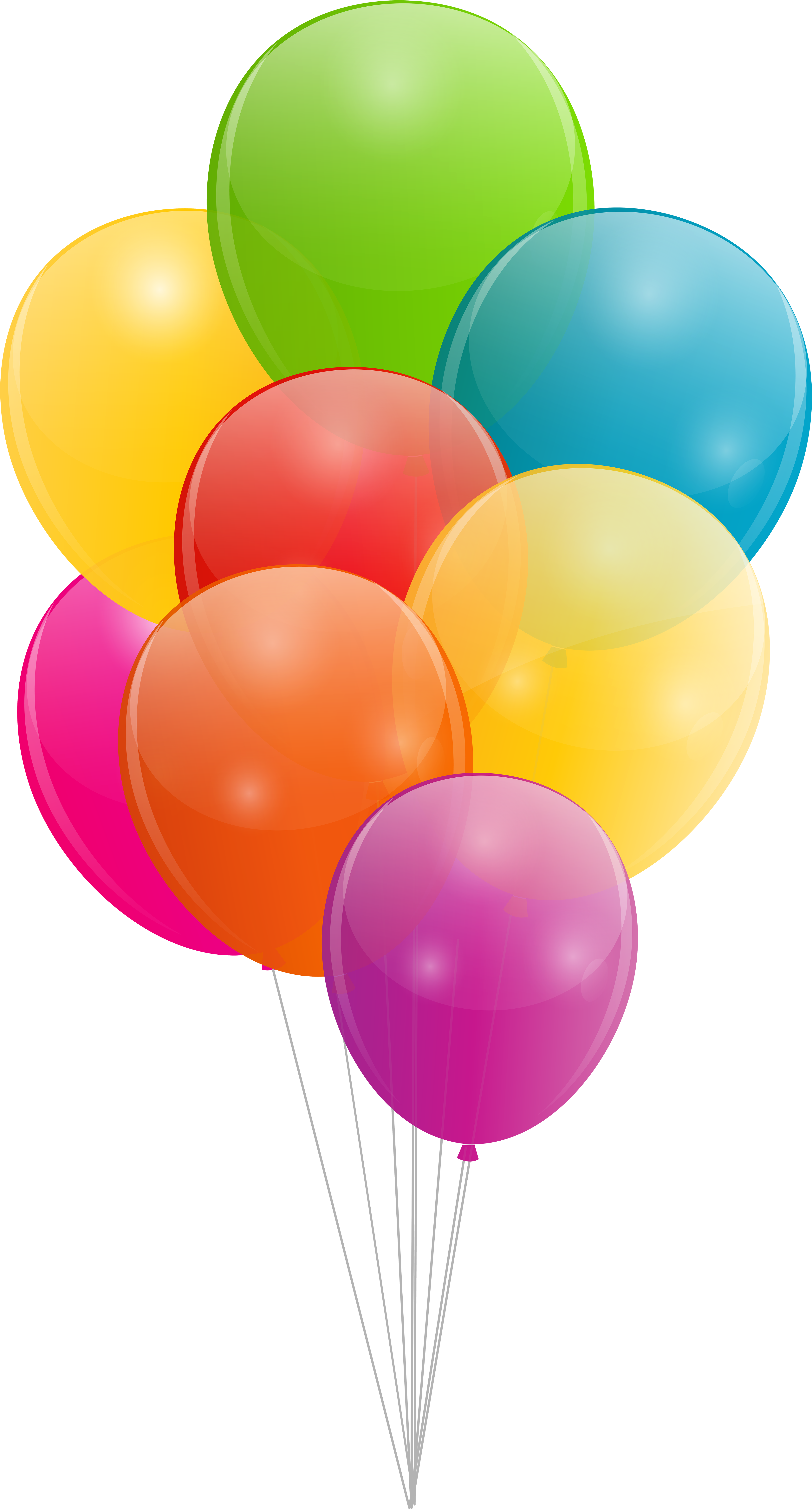 Balloons Png Clip Art - Baloorn Png (4468x8000)