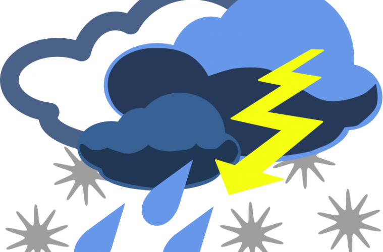 A Very Dismal Week On The Weather Front, Freezing Cold, - Stormy Weather Clip Art (759x500)