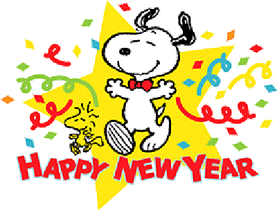 Snoopy Is Having A Birthday Party At Dorney Park - Happy New Year Snoopy (400x303)