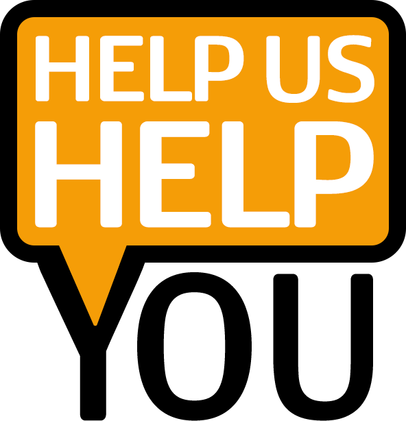 Help Us Help You Clipart (592x614)