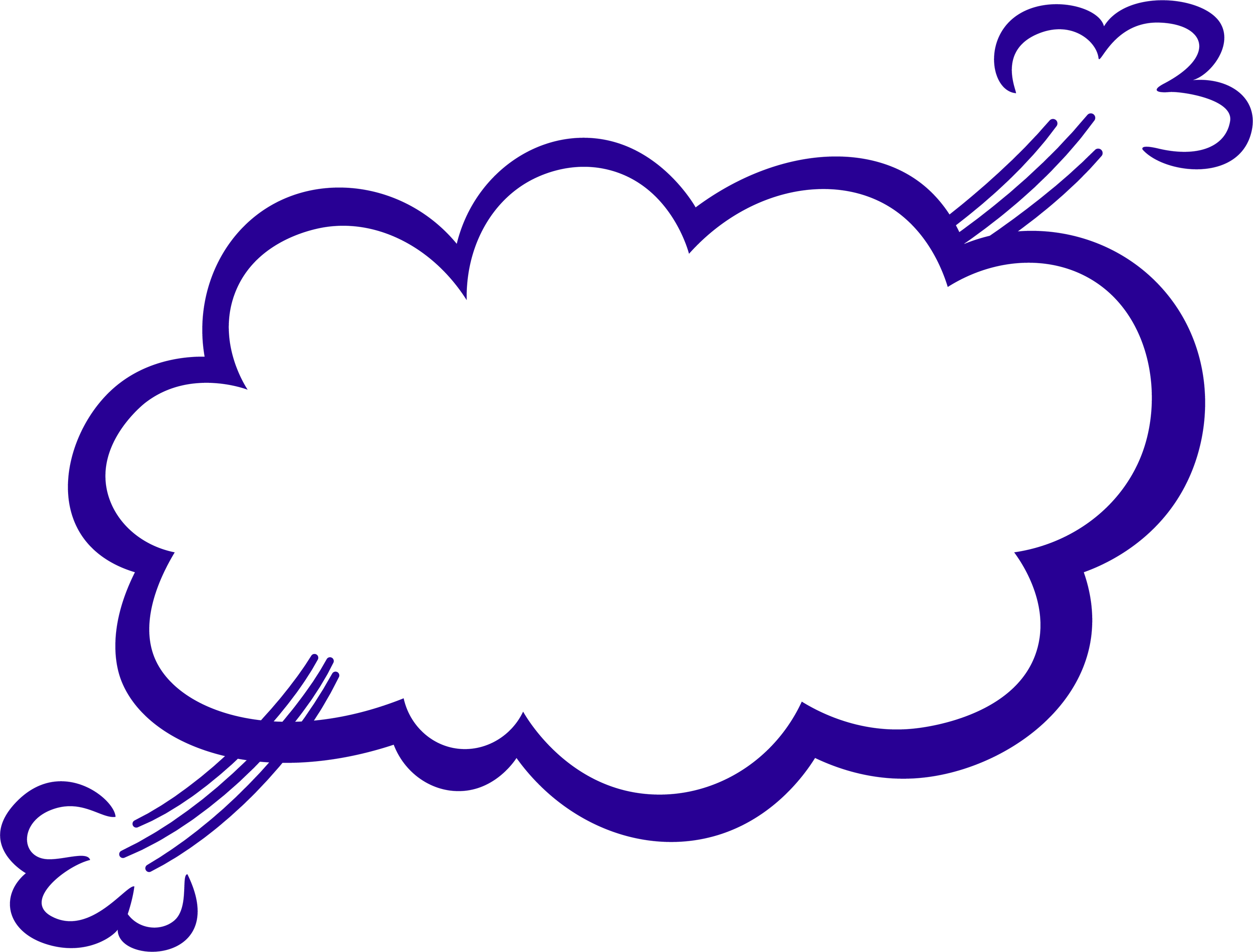 Indıgo Empty Comic Bubbles Rain Clipart Png Image Download - Air Pollution Joke (3000x2280)