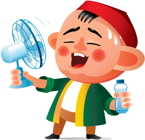 Very-hot - - Hot Weather Clipart Png (600x600)