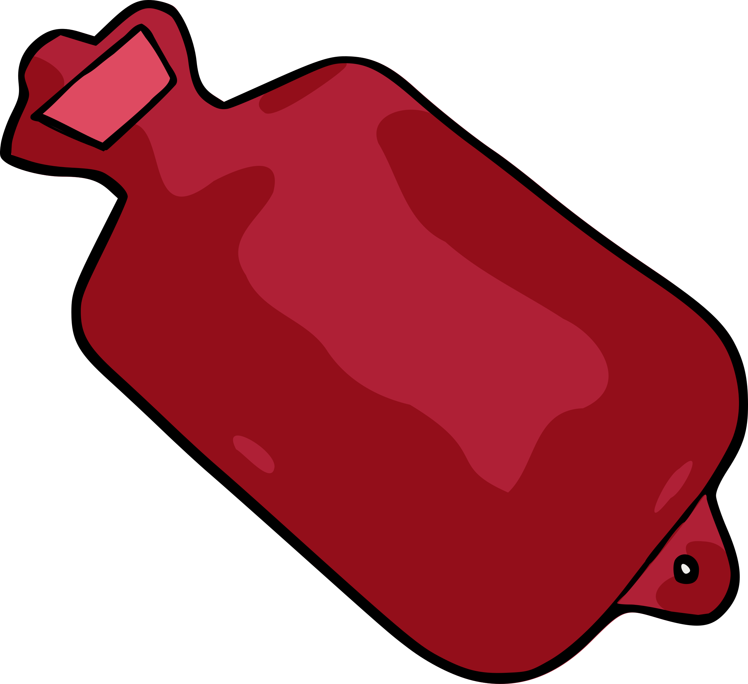 Picture - Hot Water Bottle Clipart (2400x2194)