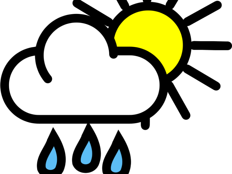 There's Another Change On The Way In The Weather With - Cloud And Sun (800x600)
