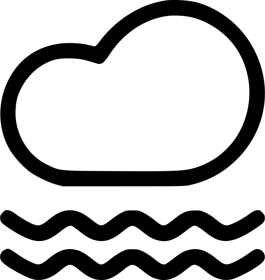 Fog Foggy Mist Cloud Cloudy Weather Comments - Mobile Icon (926x980)