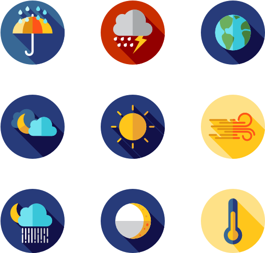 Weather 30 Icons - Virtual Reality Icon (600x564)