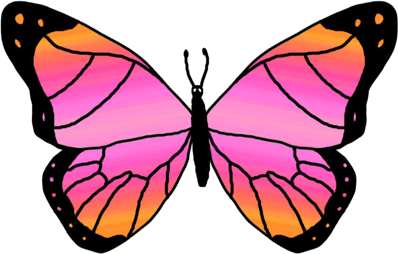 Butterfly Clip Art Butterfly Clipart 2 Clipartpost - Clip Art Images Butterfly (821x527)
