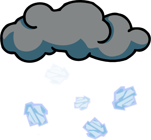 Weather, Ice - Scribblenauts Storms (598x554)