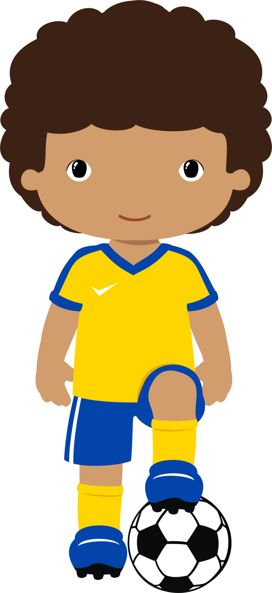 Sports & Ginástica - Menino Futebol Png (882x1920)