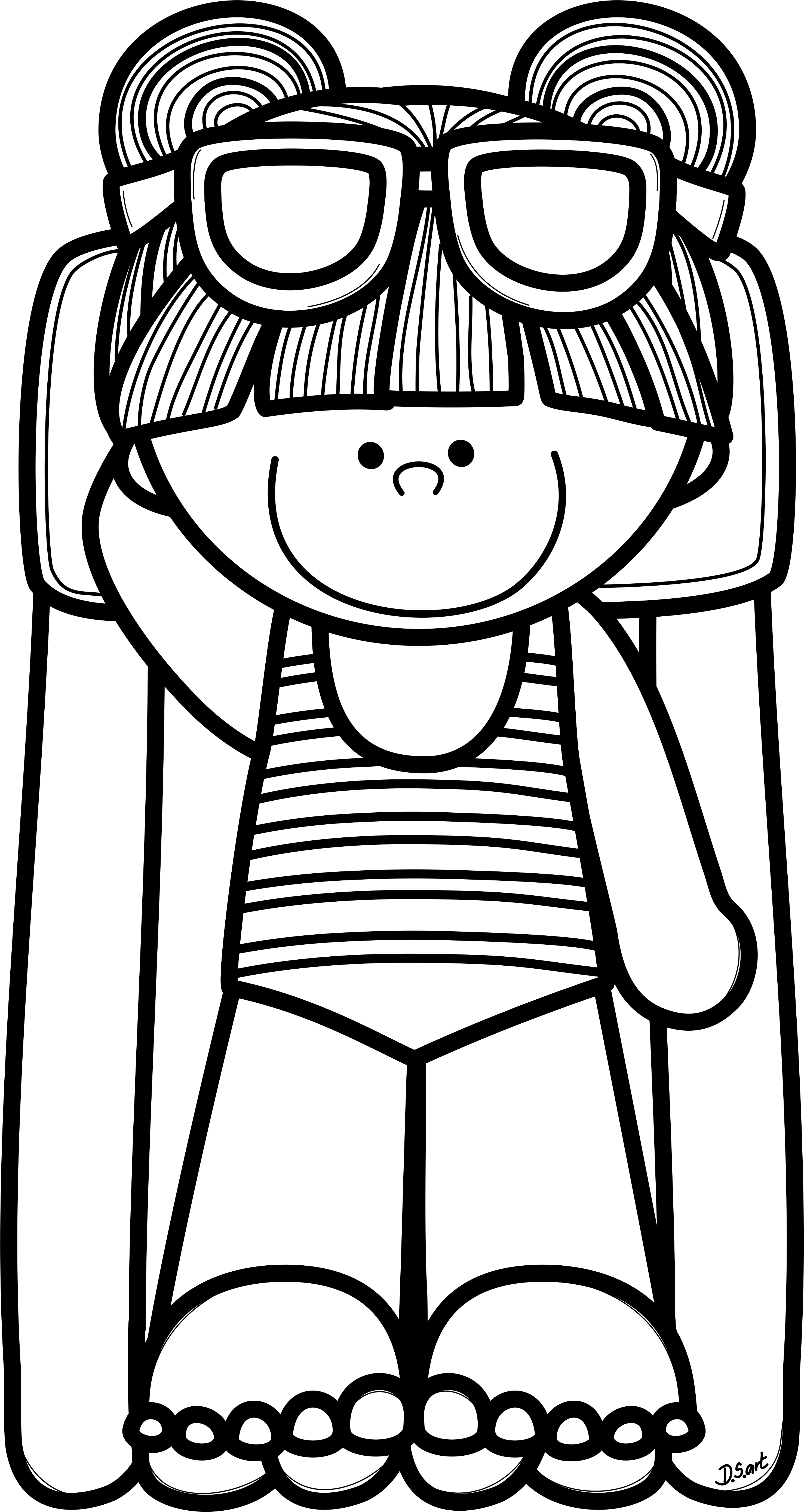 *✿* Crealo Tu *✿* - Melon Heads Coloring Pages (3375x5667)